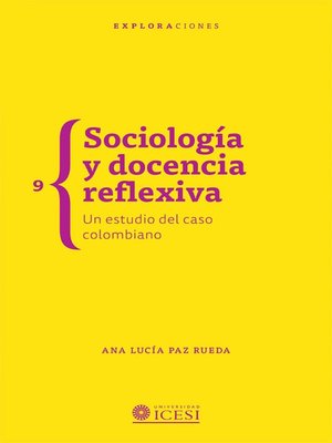 cover image of Sociología y docencia reflexiva